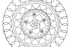 Mandala to color zen relax free 26